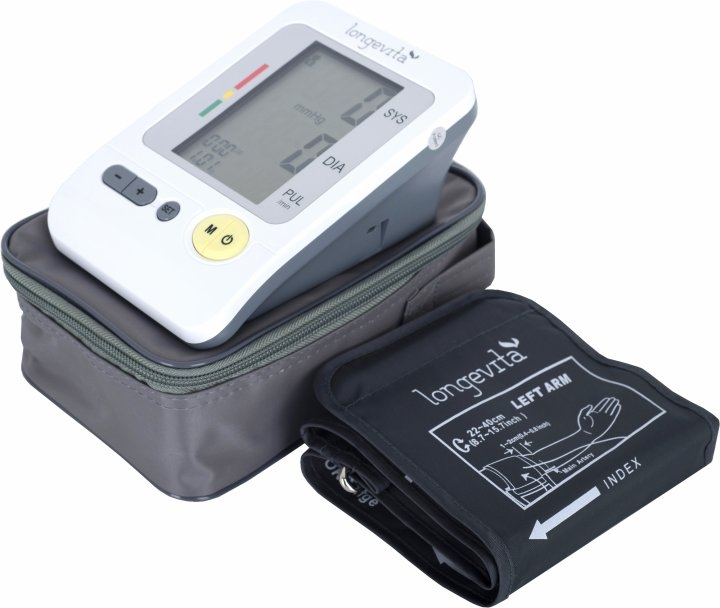 Тонометр LONGEVITA BP-1319 автоматичний USB на плече гарантія 5 років - зображення 5