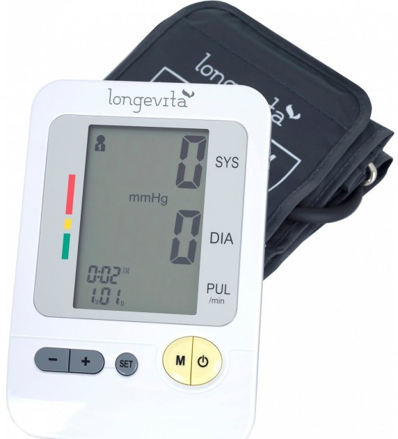 Тонометр LONGEVITA BP-1319 автоматичний USB на плече гарантія 5 років - зображення 7