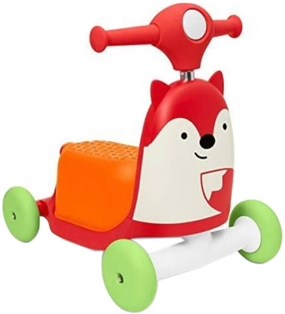 Hulajnoga Skip Hop 3 w 1 Zoo Foxy Red (184350) - obraz 1