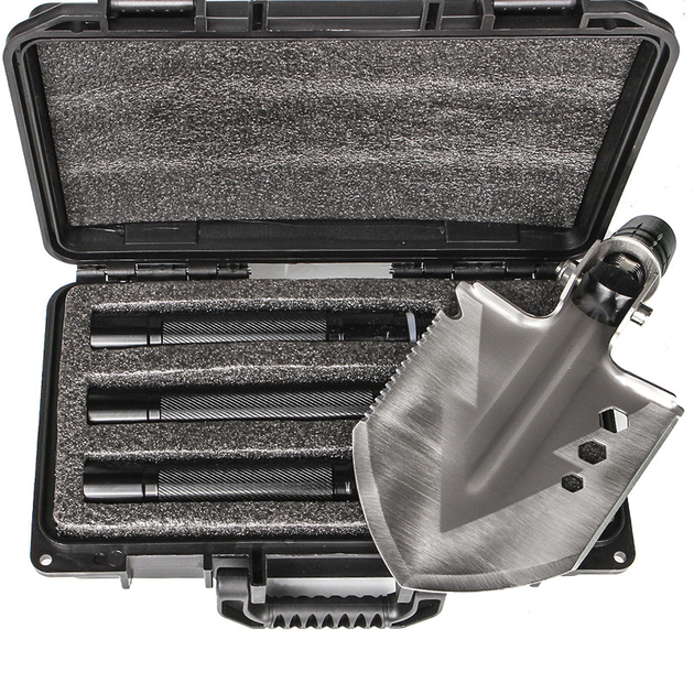 Многофункциональный набор YUANTOOSE SD14X-2-F8 лопата, топор, нож в кейсе - изображение 2