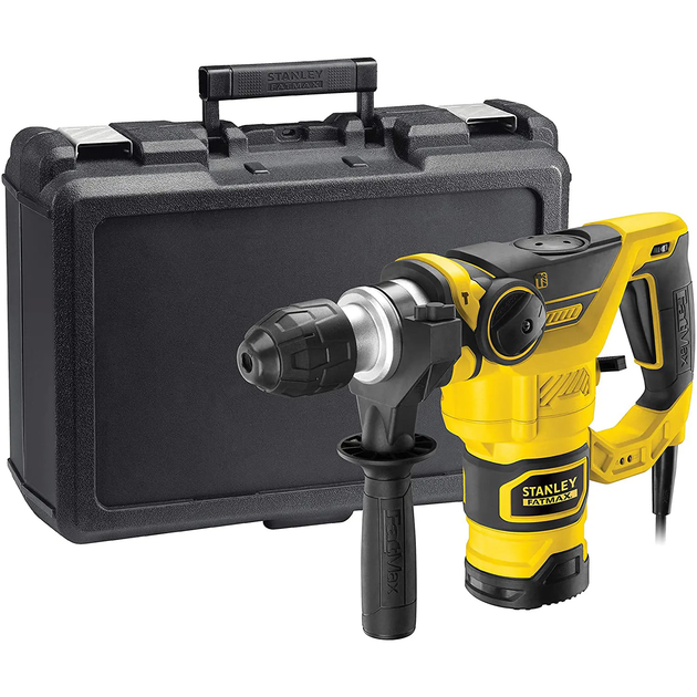Перфоратор мережевий Stanley Fatmax FME1250K SDS+ 1250 Вт - зображення 2