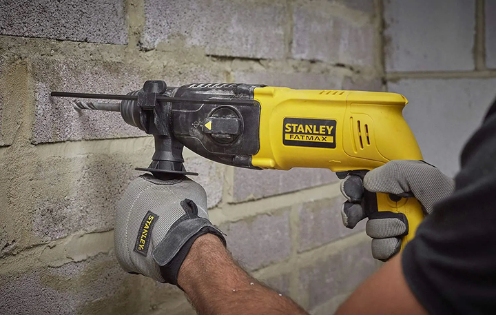 Перфоратор сетевой Stanley Fatmax SFMEH200K SDS+ 750 Вт - изображение 3