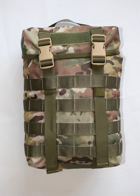 Подсумок утилитарный Сухарка, сумка тактическая Сухарка Мультикам с системой молли molle - изображение 1