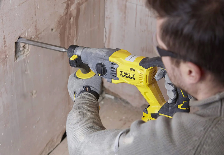 Перфоратор аккумуляторный Stanley Fatmax SFMCH900M22 SDS+ - изображение 2