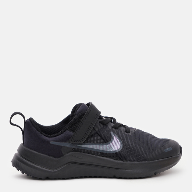 Акція на Підліткові кросівки для дівчинки Nike Downshifter 12 Nn (Psv) DM4193-002 35 (3Y) Чорні від Rozetka