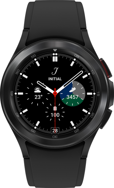 Smartwatch Samsung Galaxy Watch 4 Classic 42mm Czarny (SM-R880NZKAEUE) - obraz 1
