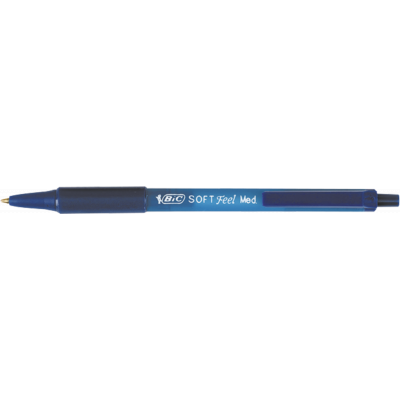 Ручка шариковая Bic Soft Feel Clic Grip, синяя (bc8373982) - Фото 1 Ручка шариковая Bic Soft Feel Clic Grip, синяя (bc8373982) - изображение 1