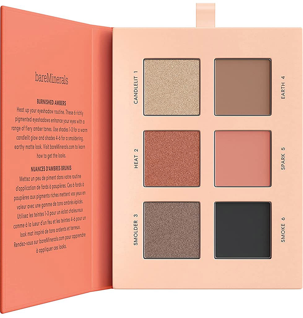 Палетка тіней для повік bareMinerals Mineralist Eyeshadow Palette Burnished 7.8 г (194248015169) - зображення 1