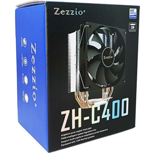 Кулер для процессора Zezzio ZH-C400 - изображение 7