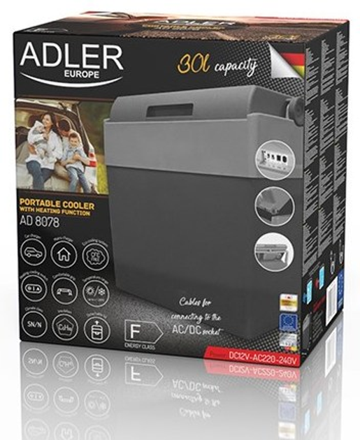 Автохолодильник ADLER AD 8078 - зображення 12