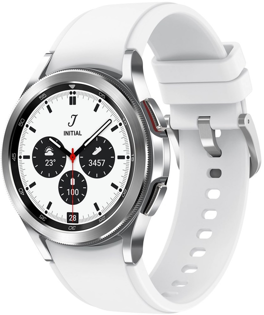 Smartwatch Samsung Galaxy Watch 4 42mm LTE Srebrny (SM-R885FZSAEUE) - obraz 2