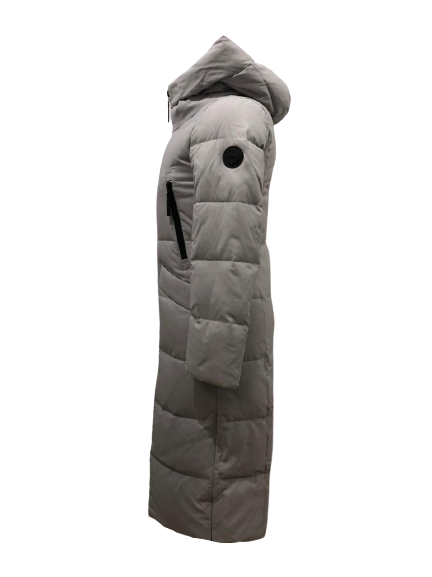 Пальто женское зимнее Ice bear GWD20301 50 серое - изображение 4