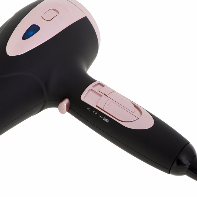 Фен для волос Adler-AD-2400W с ионизатором и регулировкой температуры черный - изображение 5