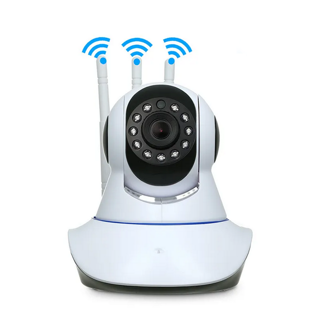 Беспроводная IP WiFi камера видеонаблюдения I-100AG, с ночным видением, датчиком движения и 3 антеннами - Фото 6 Беспроводная IP WiFi камера видеонаблюдения I-100AG, с ночным видением, датчиком движения и 3 антеннами - изображение 6