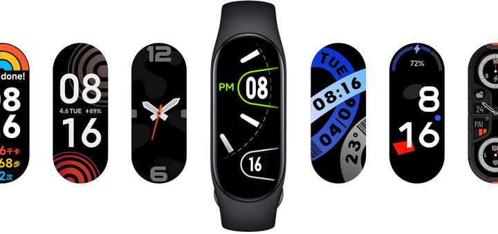 Smartband Xiaomi Mi Smart Band 7 NFC Czarny (BHR6002GL) - obraz 6