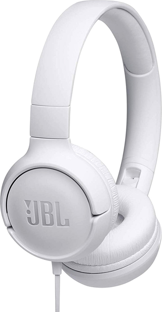 Słuchawki JBL T500 Białe (JBLT500WHT) - obraz 1