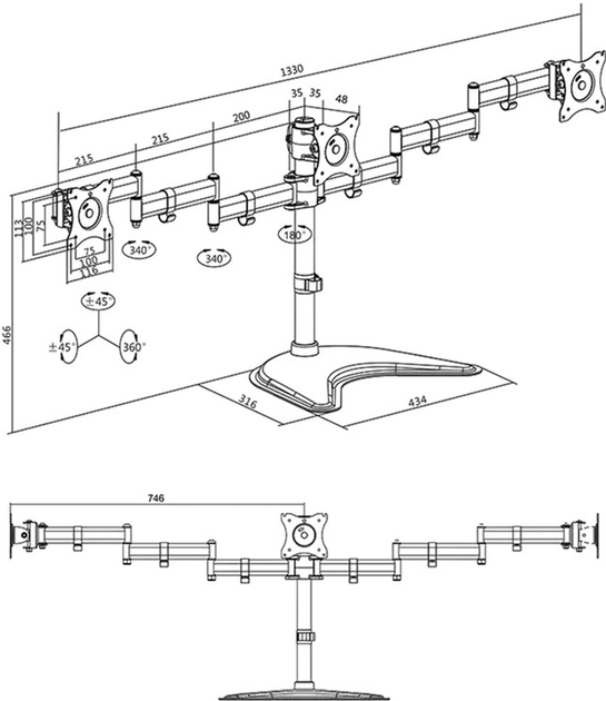 Uchwyt Logilink BP0051 (4052792047998) - obraz 5