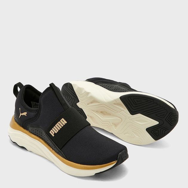 Sneakersy damskie na platformie do kostki wsuwane Puma Softride Sophia Slip-On 19516114 37.5 (4.5UK) 23.5 cm Czarne (4065452433116) - obraz 2