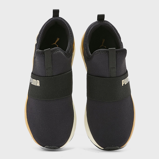 Sneakersy damskie Puma Softride Sophia Slip-On 19516114 40.5 (7UK) 26 cm Czarne (4065452433161) - obraz 4