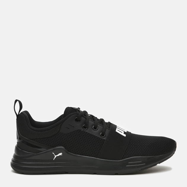 Buty sportowe męskie z siatki na platformie do kostki lekkie Puma Wired Run 37301501 41 (7.5UK) 26.5 cm Czarne (4062453108487) - obraz 1