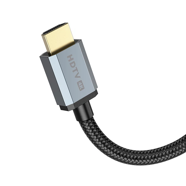Кабель HOCO HDTV 2.0 Male to Male 4K HD data cable US03 (L=2M) - изображение 8