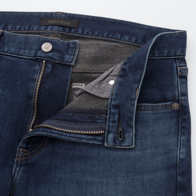 Джинсы Slim Fit мужские Uniqlo 274593280 W40L34 Синие (1159782621) - изображение 3