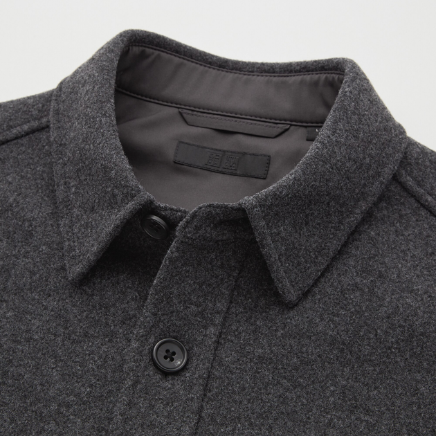 Куртка демисезонная мужская Uniqlo 179608157 S Серая (1159782706) - Фото 2 Куртка демисезонная мужская Uniqlo 179608157 S Серая (1159782706) - изображение 2
