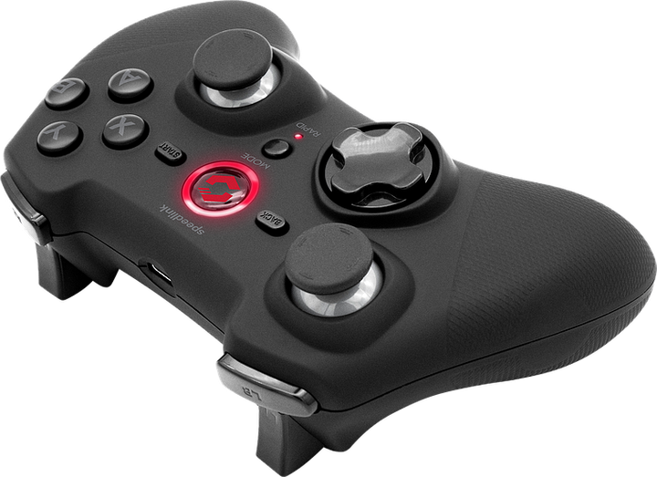 Геймпад бездротовий SPEEDLINK RAIT Gamepad - Wireless - for PC/PS3/Switch/OLED rubber-black (SL-650110-BK) - зображення 3