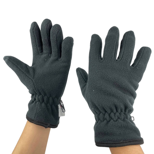 Зимові перчатки THINSULATE чорні L - изображение 1