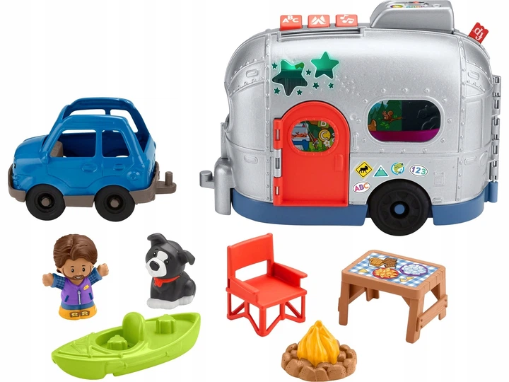 Освітній кемпер для маленьких дослідників Fisher-Price Little People (194735091331) - зображення 2