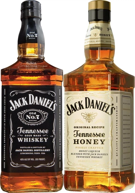 Jack Daniel's whiskey 1 л + Honey liquor 1 л – фото, відгуки Jack Daniel's whiskey 1 л + Honey liquor 1 л – фото, відгуки