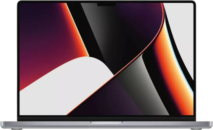 Laptop Apple MacBook Pro 16" M1 Pro 512GB 2021 (MK183ZE/A) Space Gray - obraz 1