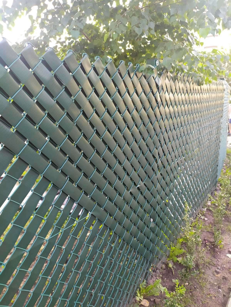 Забор из сетки рабицы (200 фото)