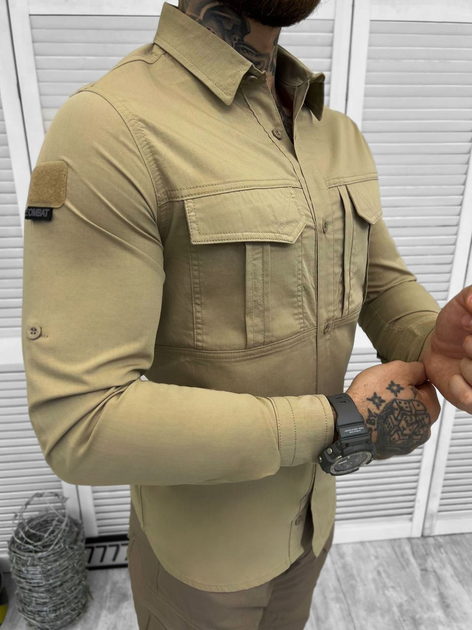 Тактическая рубашка Tactical Duty Shirt Coyote XL - изображение 2