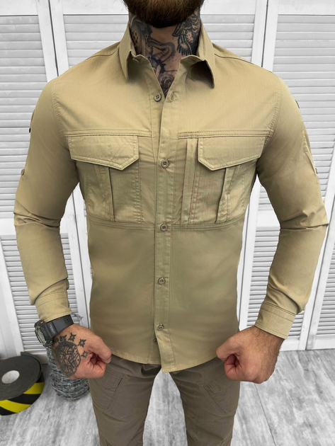 Тактична сорочка Tactical Duty Shirt Coyote M - зображення 1
