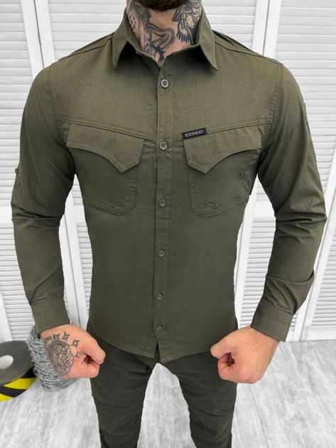 Тактична сорочка Tactical Duty Shirt Olive Elite XL - зображення 1