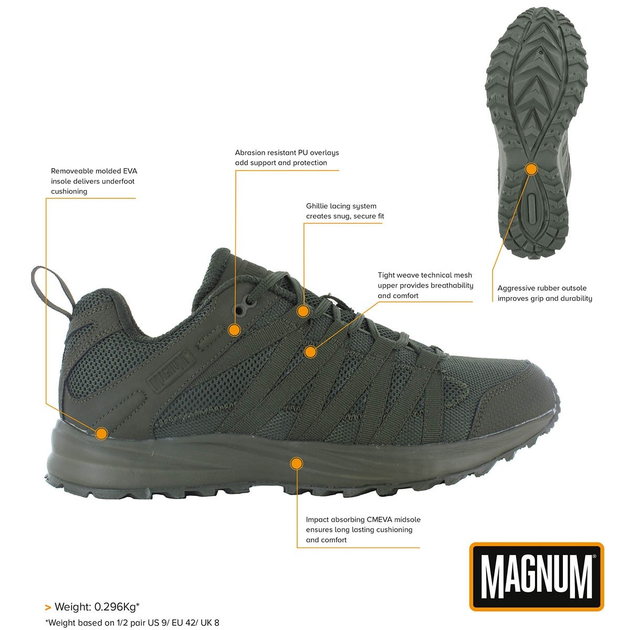 Кросівки Magnum Storm Trail Lite Олива 46 - зображення 2