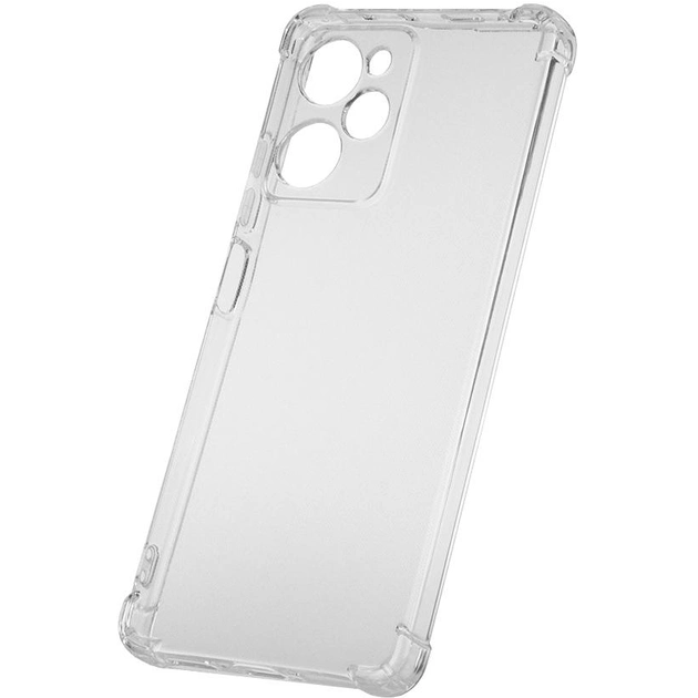 Чехол Fiji Proof для Xiaomi Poco X5 Pro 5G бампер с усиленными бортами Transparent - изображение 2