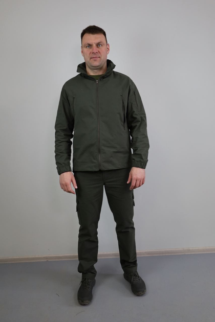Тактический костюм рип-стоп К1 хаки 56 - изображение 1