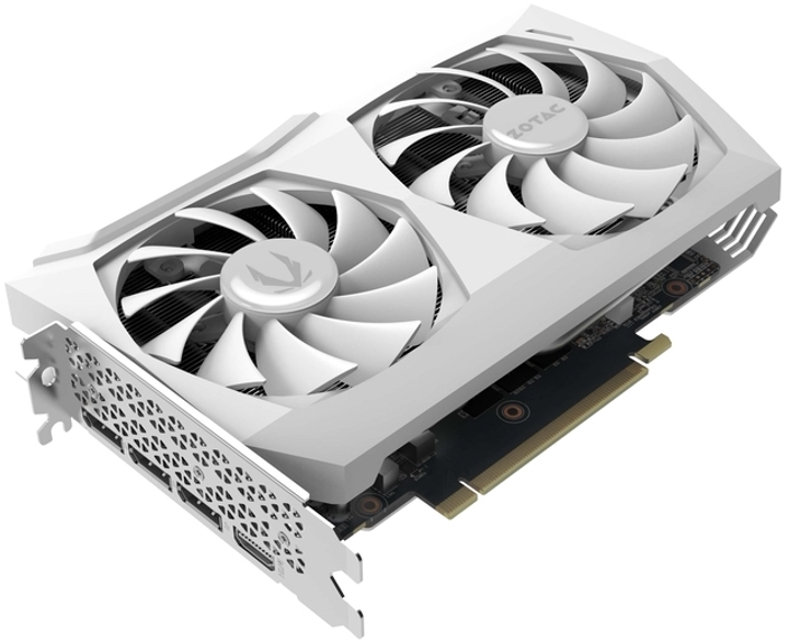 ZOTAC PCI-Ex GeForce RTX 3070 Twin Edge OC White Edition LHR 8GB GDDR6 (256bit) (1725/19000) (1 x HDMI, 3 x DisplayPort) (ZT-A30700J-10PLHR) - obraz 2