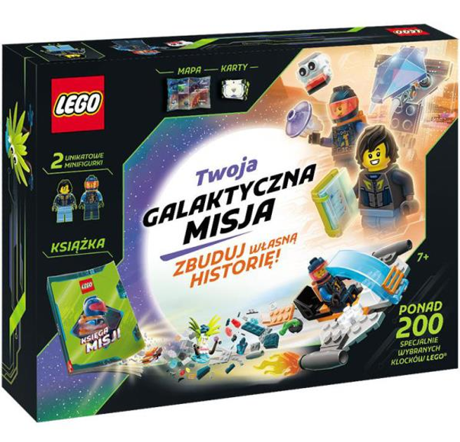 Zestaw książka z klockami LEGO Twoja galaktyczna misja (5907762001236) - obraz 2