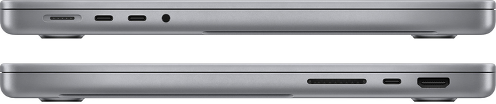 Laptop Apple MacBook Pro 14" M1 Pro 1TB 2021 (MKGQ3ZE/A) Space Gray - obraz 5