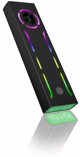 Zewnętrzna kieszeń Icy Box na SSD M.2 NVMe USB Type-C 3.1, czarna (IB-G1826MF-C31) - obraz 7