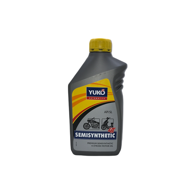 Олива мот. 4T 10w40 SEMISYNTH API SJ.SG 1л YUKO (масло канистра 1л ...