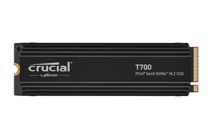 Crucial T700 with Heatsink 1TB M.2 NVMe PCIe 5.0 x4 3D NAND (TLC) (CT1000T700SSD5) - зображення 1