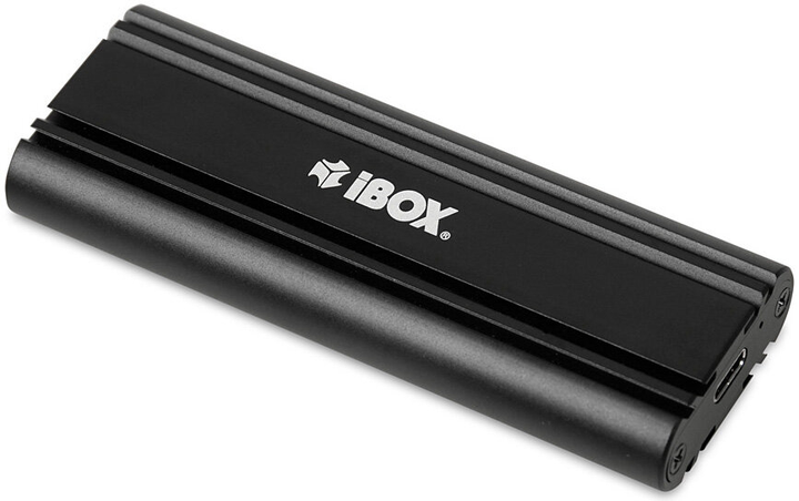 Kieszeń zewnętrzna iBOX HD-07 na SSD M.2 NVMe USB Type-C 3.2 Czarny (IEUHDD7) - obraz 3