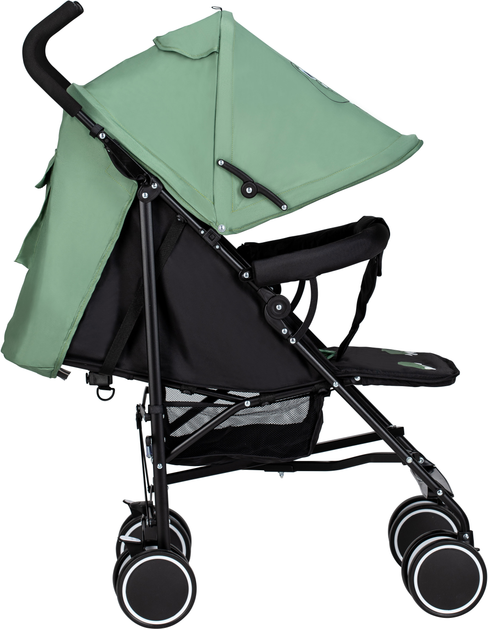 Коляска для дитини прогулянкова FreeOn Simple Black- Dark Green (48563) - зображення 3