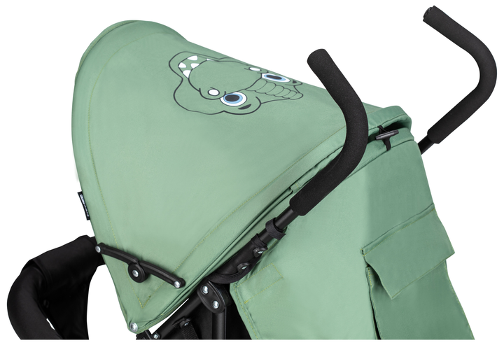 Коляска для дитини прогулянкова FreeOn Simple Black- Dark Green (48563) - зображення 6