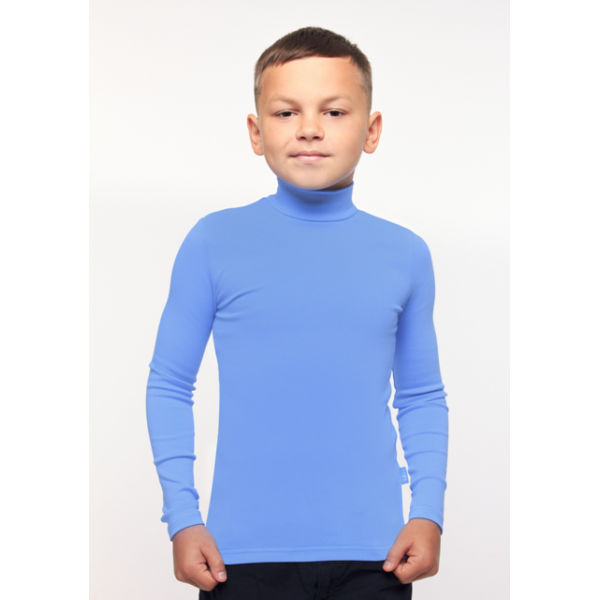 Гольф-стійка Smil 114546 Синій розмір 158 - Фото 1 Гольф-стійка Smil 114546 Синій розмір 158 - зображення 1