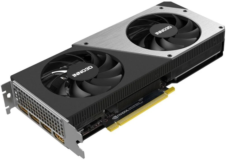 Karta graficzna INNO3D PCI-Ex GeForce RTX 4060 Ti Twin X2 OC 8GB GDDR6 (128bit) (2565/18000) (1 x HDMI, 3 x DisplayPort) (N406T2-08D6X-171153N) - obraz 4